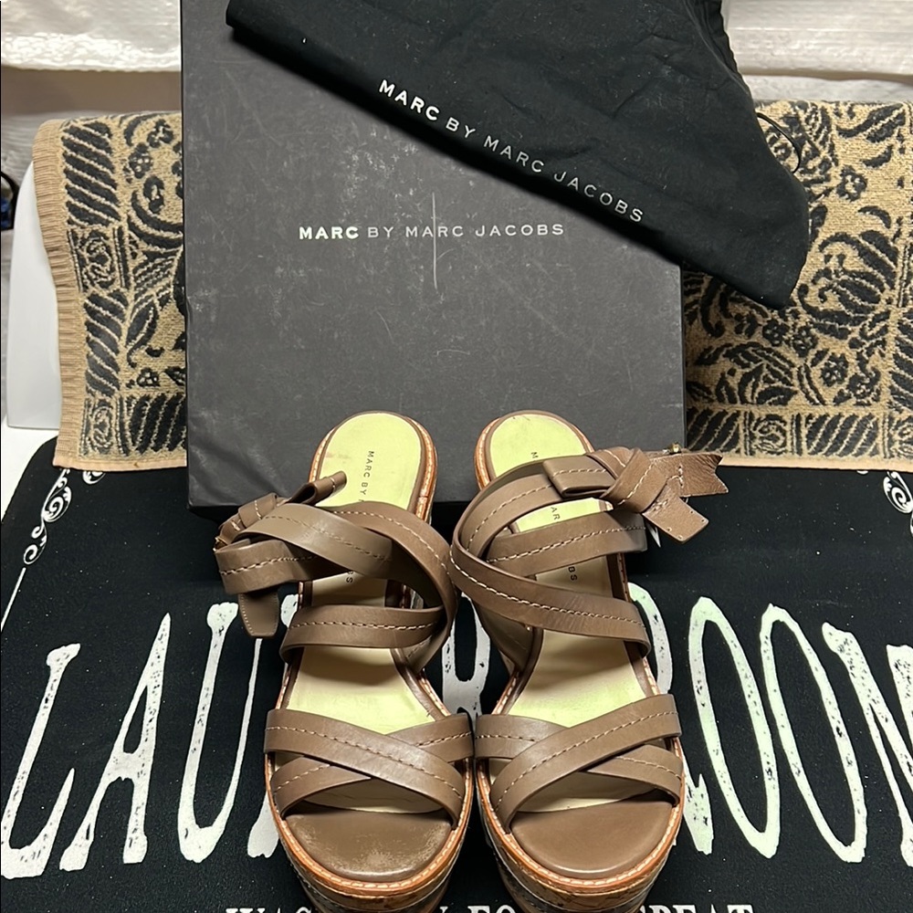 Marc by Marc Jacobs Brown Sandals